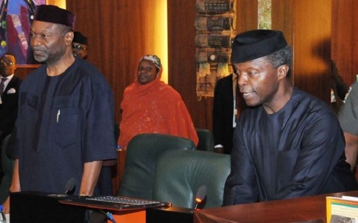 WE WILL DEPLOY ENTIRE FG APPARATUS TO ENSURE NO ONE THREATENS NIGERIANS, & OUR TERRITORIAL INTEGRITY-OSINBAJO