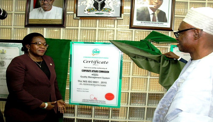 Dr. Okechulwu Enelamah Commends C.A.C’s Commitment to Automation, Process Improvement and Excellent Service Delivery.