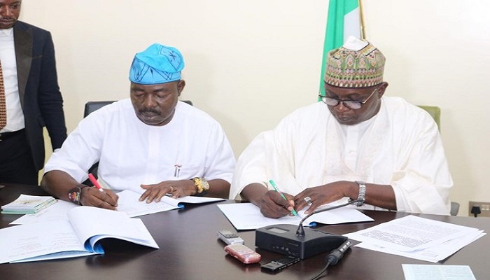 NBMA SIGNS MoU WITH AGRIC MINISTRY AND CUSTOMS