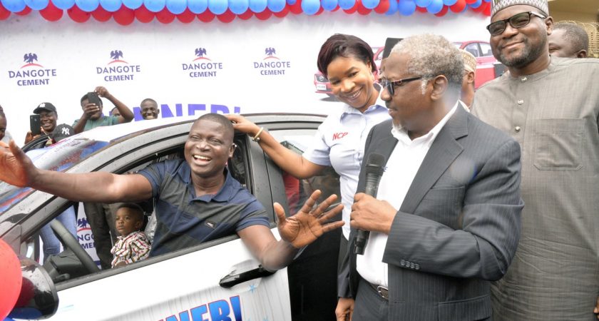 Dangote Cement promo produces two car winners in Kano, Abuja