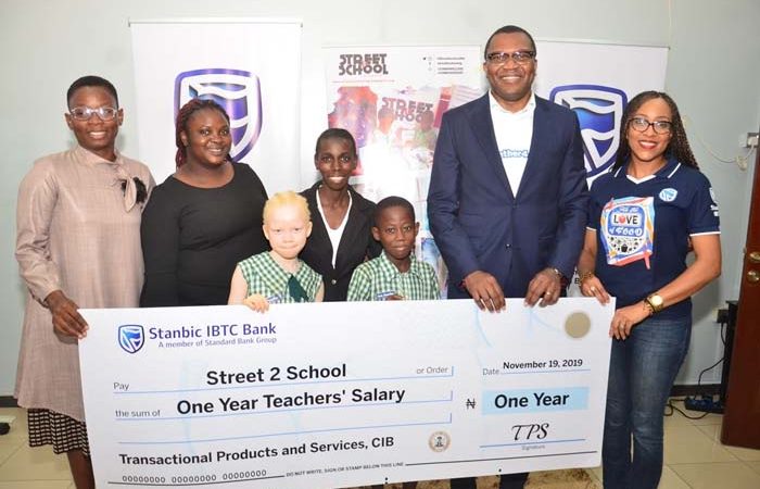 Stanbic IBTC Excites School with One Year Teachers’ Salary