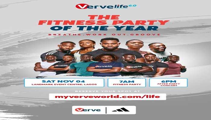 VerveLife 6.0: Africa’s Biggest Fitness Party is Back!!!