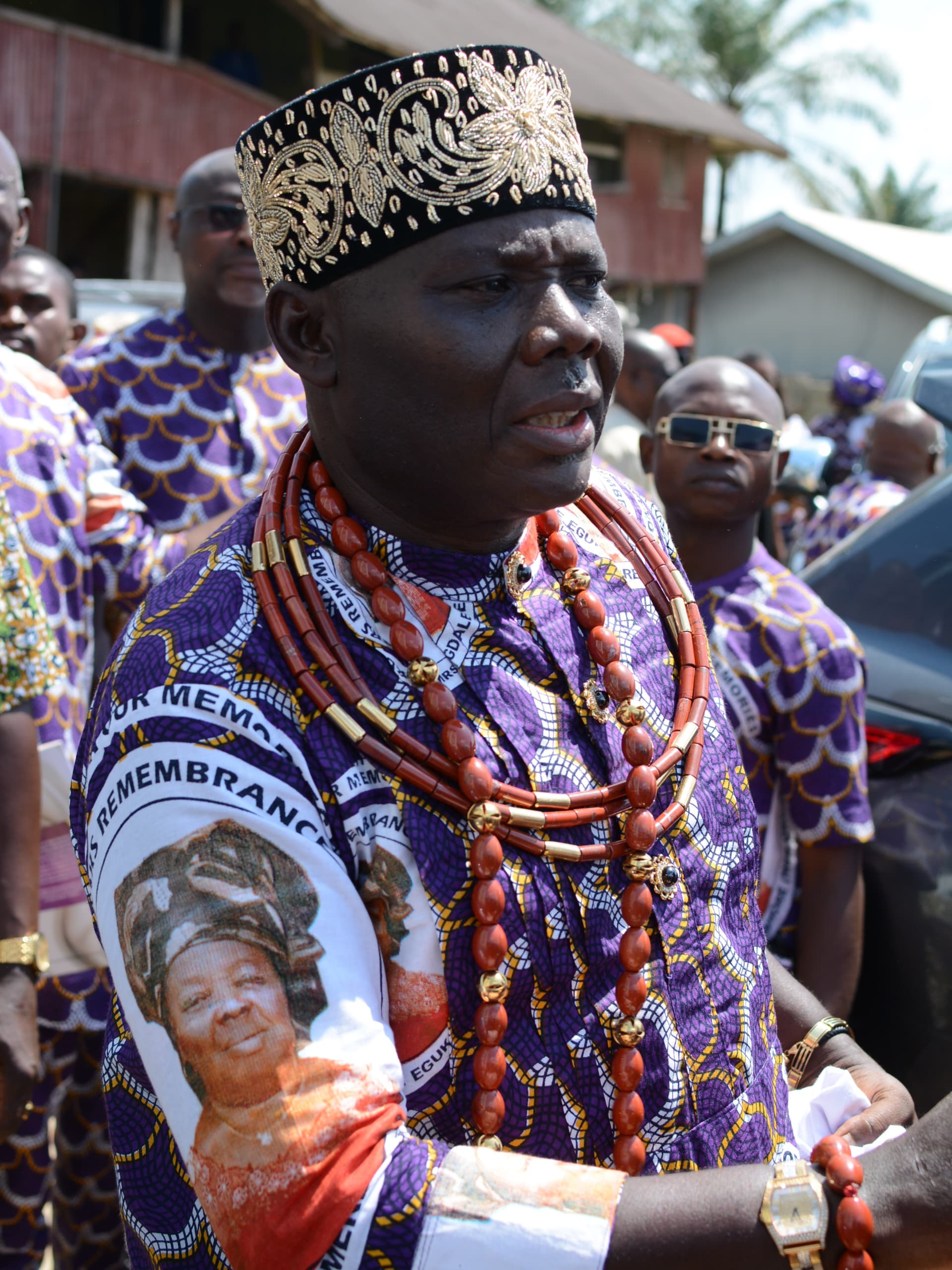 Wayles honors his mother at the 5th memorial service in Patani.