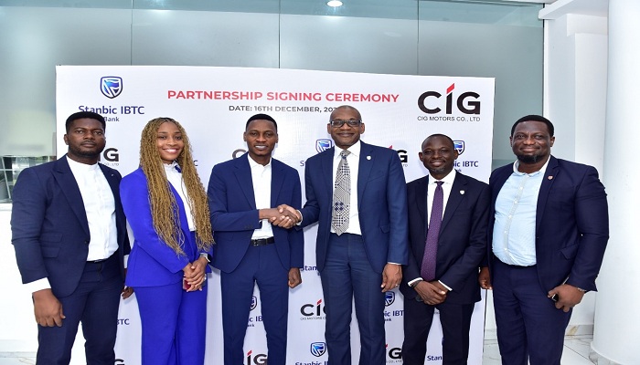 CIG Motors partners Stanbic IBTC Bank to facilitate affordable vehicle ownership