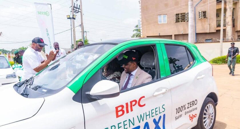 BIPC LAUNCHES GREEN WHEELS TAXI, TARGETS 1,500 JOBS