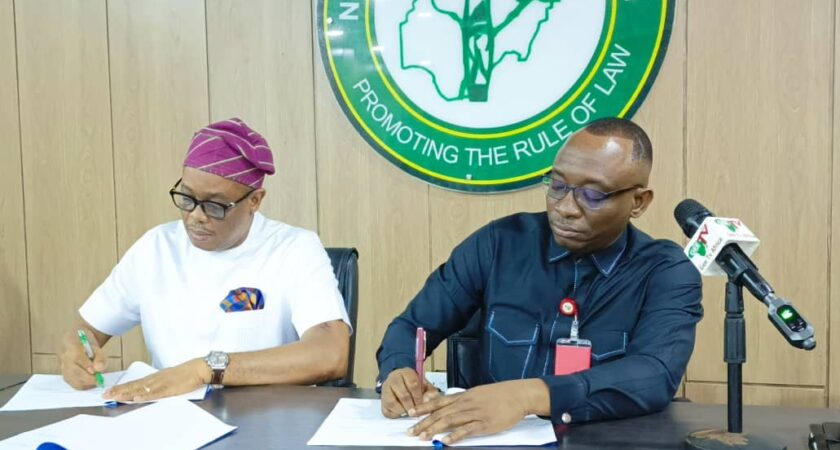 BPP, NBA, Sign Memorandum  Of Understanding (MOU) To Combat Corruption In Public Procurement System