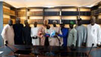 Ndarani SAN picks APC nomination form, pledges free education, infrastructure for Niger South
