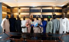 Ndarani SAN picks APC nomination form, pledges free education, infrastructure for Niger South